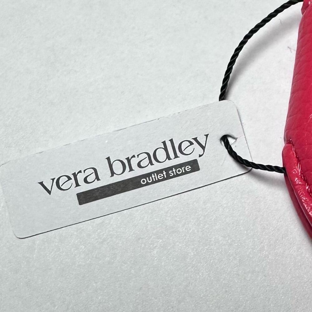 Vera Bradley outlet pocket mirror vegan color Cayenne - Picture 2 of 7
